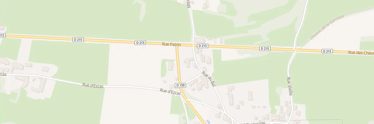 Plan du 3 Rue du Bal à La Chapelle-sous-Brancion