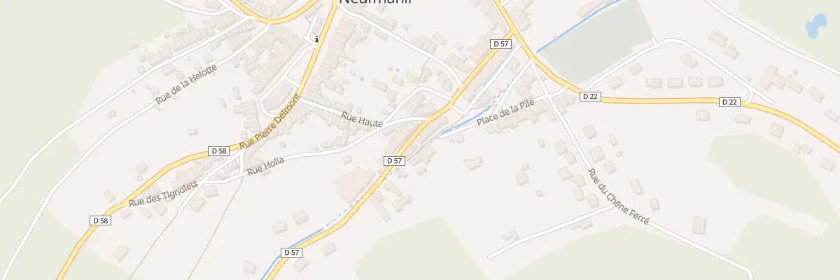 Plan du 15 Rue des Ferronniers à Neufmanil