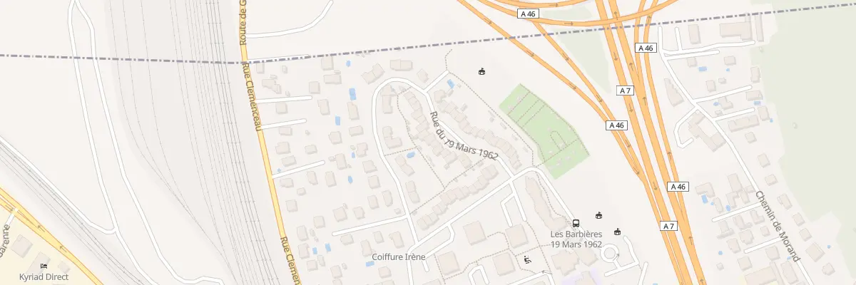 Plan du 32 Rue du 19 Mars 1962 à Chasse-sur-Rhône