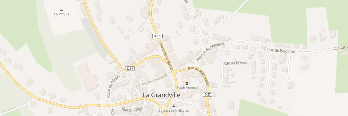 Plan du 5 Pl de la Mairie à La Grandville