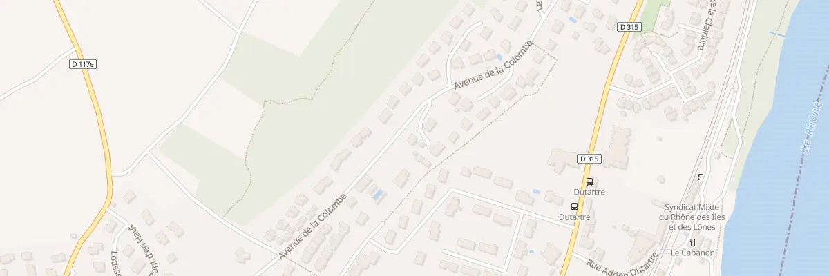 Plan du 59 Av de la Colombe à Grigny-sur-Rhône
