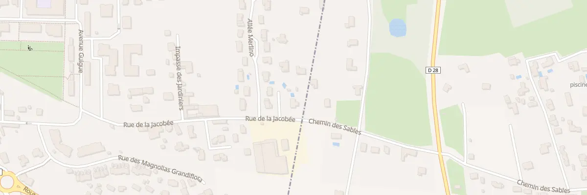 Plan du 635 Rue de la Jacobée à Trévoux