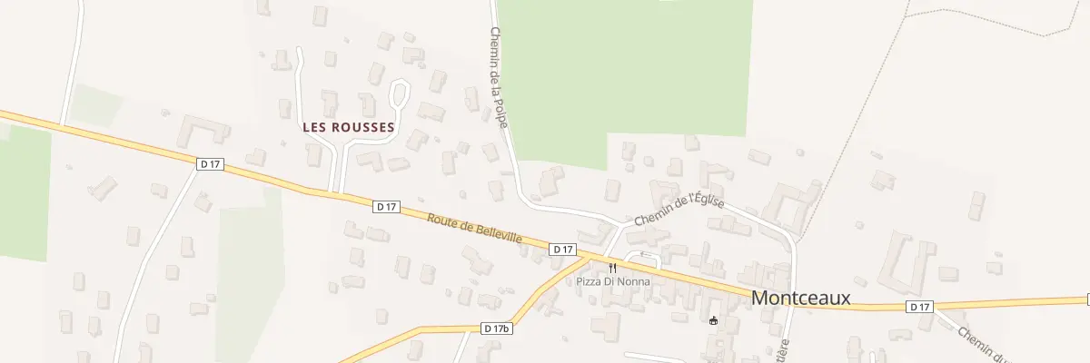 Plan du 56 Che de la Poipe à Montceaux