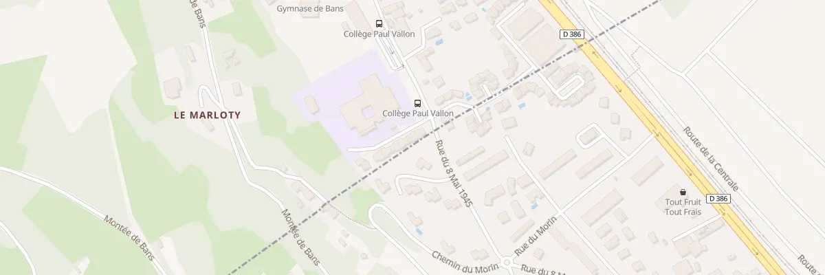 Plan du 32 Rue Renee Peillon à Loire-sur-Rhône