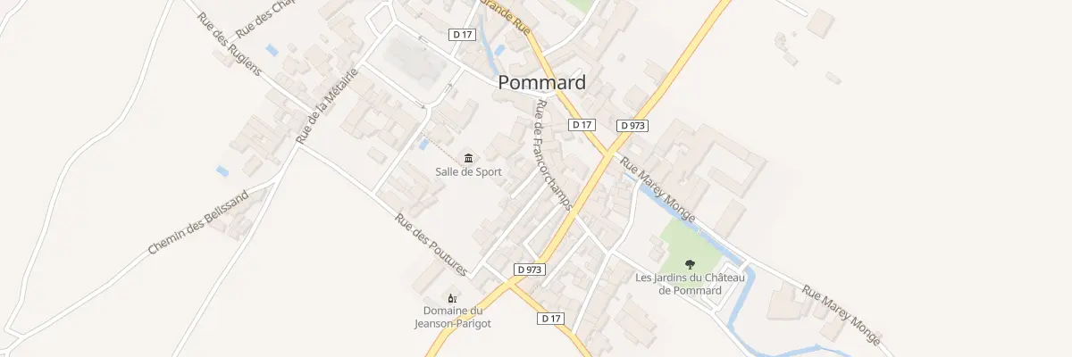 Plan du 1 Imp Saint Jean à Pommard