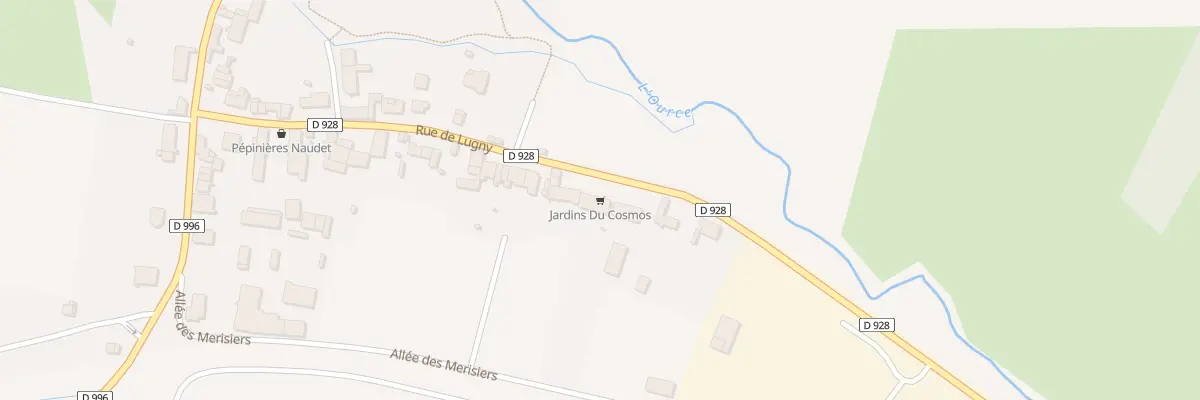 Plan du 38A Rue de Lugny à Leuglay