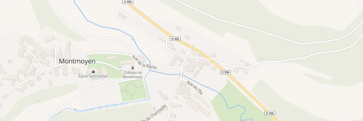 Plan du 5 Rue de Chaluet à Montmoyen