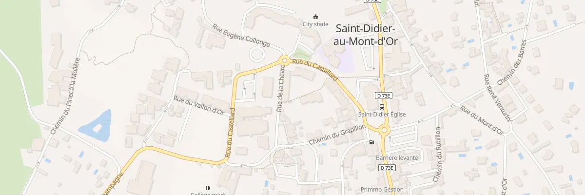 Plan du 9B Rue du Castellard à Saint-Didier-au-Mont-d’Or