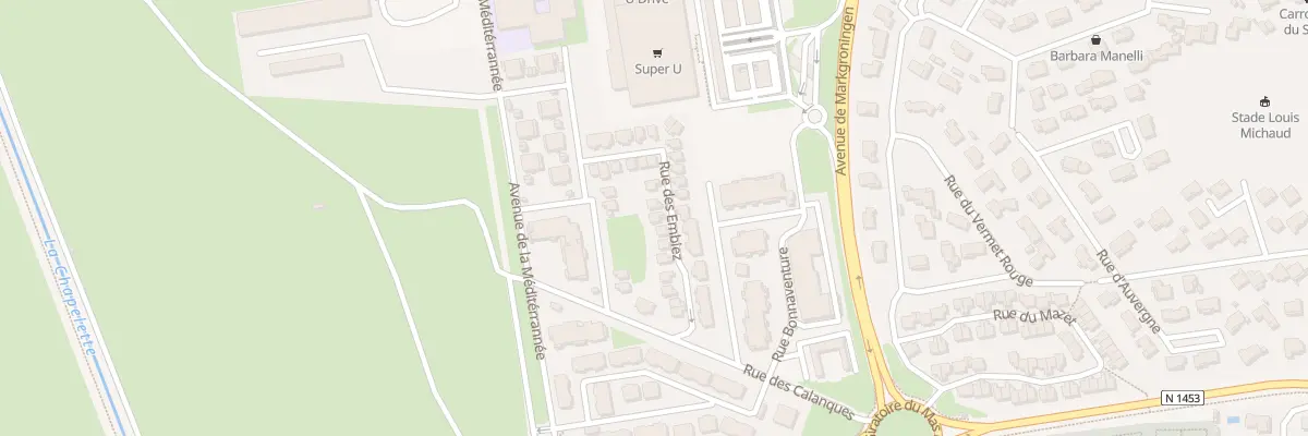 Plan du 15 Rue des Embiez à Saint-Martin-de-Crau