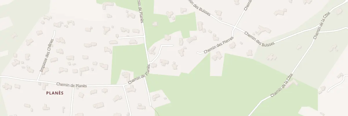 Plan du 5212 Planes à Saint-Restitut