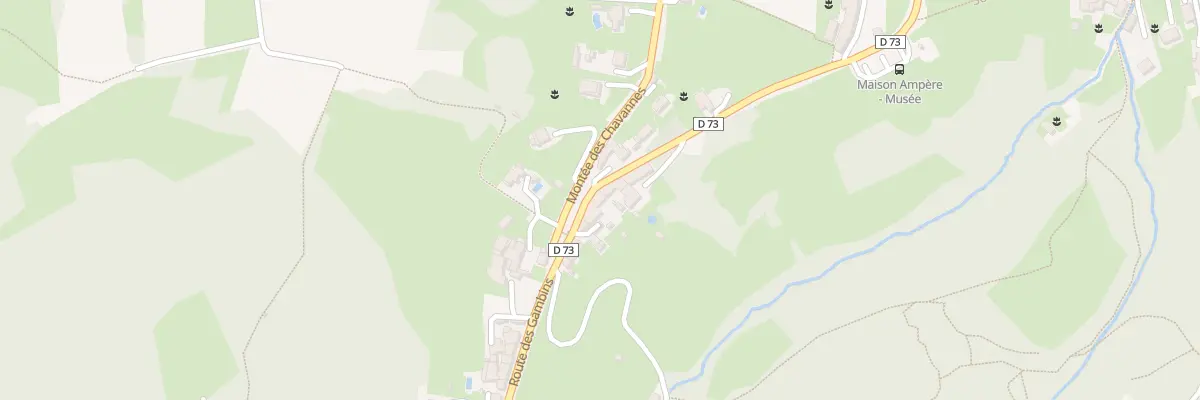Plan du 537 Rte d’Ampère à Poleymieux-au-Mont-d’Or