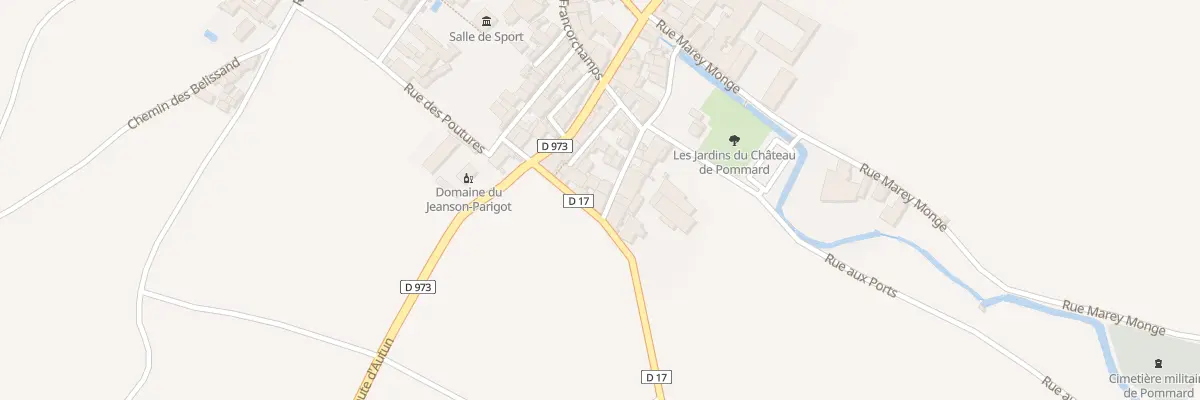 Plan du 11 Rue de la Croix de Pommard à Pommard
