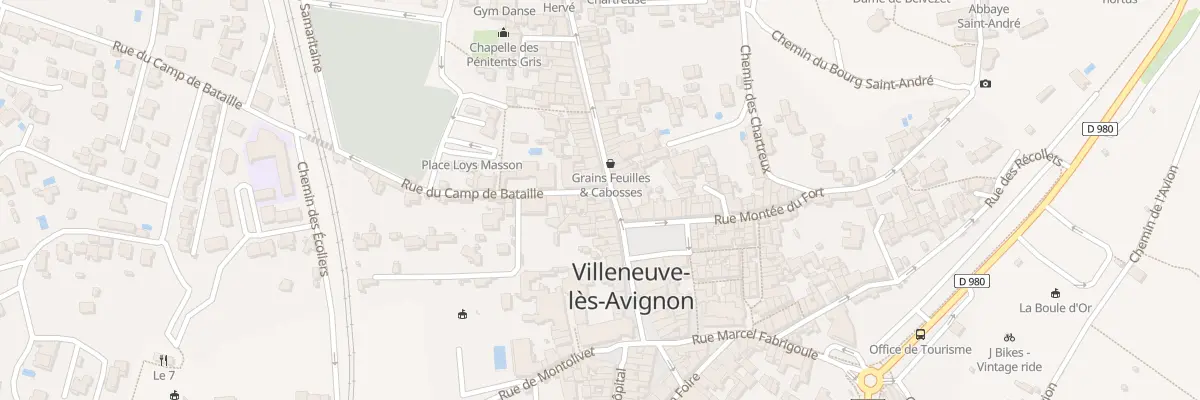 Plan du 1 Rue du Camp de Bataille à Villeneuve-lès-Avignon