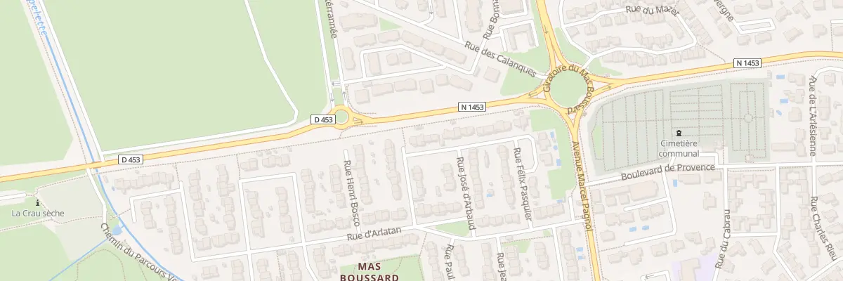 Plan du 4 Rue Folco de Baroncelli à Saint-Martin-de-Crau