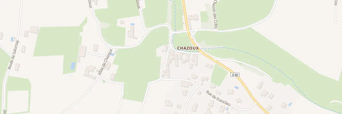 Plan du 23 Imp de Chazoux à Hurigny