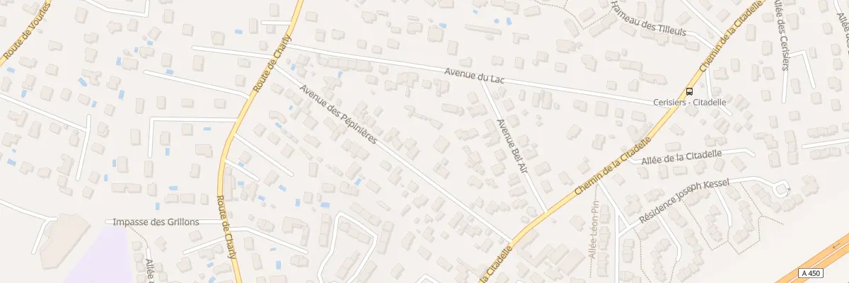 Plan du 21 Av des Pépinières à Saint-Genis-Laval