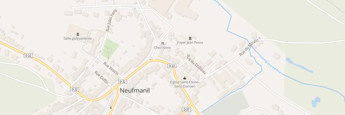 Plan du 7 Pl de l’Eglise à Neufmanil