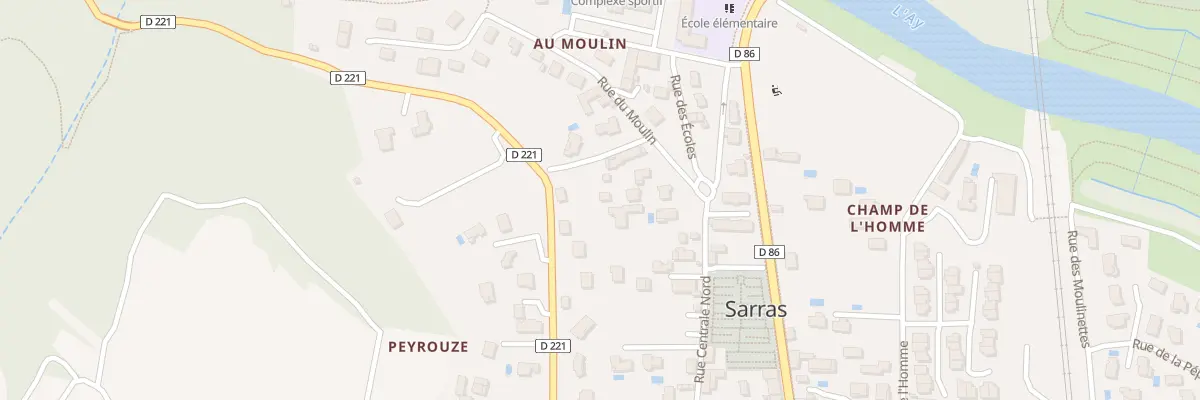Plan du 5703 Rue Centrale Nord à Sarras