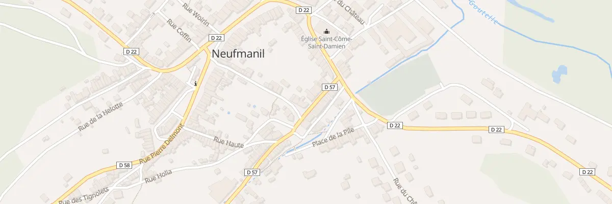 Plan du 27 Rue Pasteur à Neufmanil