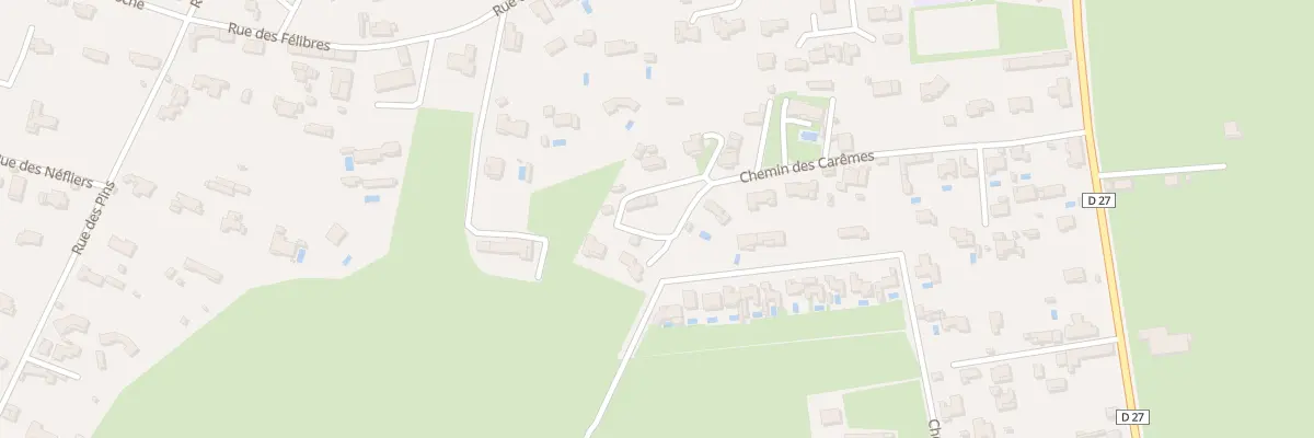 Plan du 338 Che des Carêmes à Saint-Martin-de-Crau