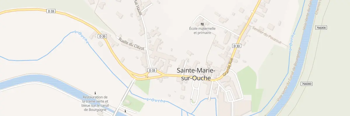 Plan du 17 Grande Rue à Sainte-Marie-sur-Ouche