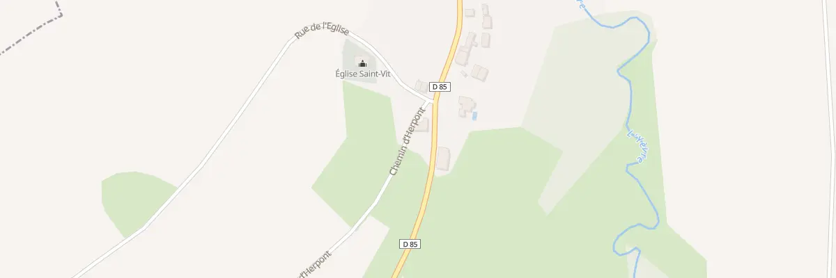 Plan du 1 Che d’Herpont à Voilemont