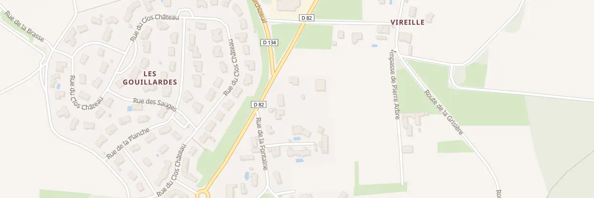 Plan du 3936 Rte de Mâcon à Hurigny