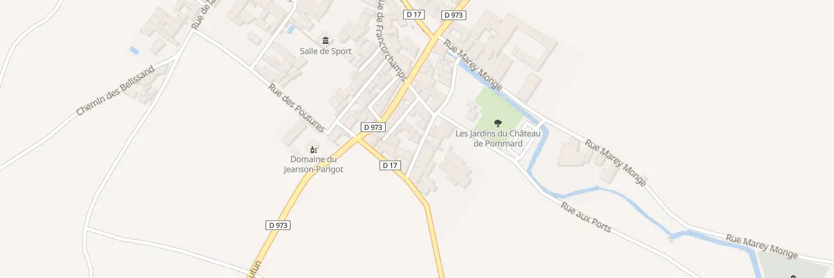 Plan du 6 Rue Richebourg à Pommard