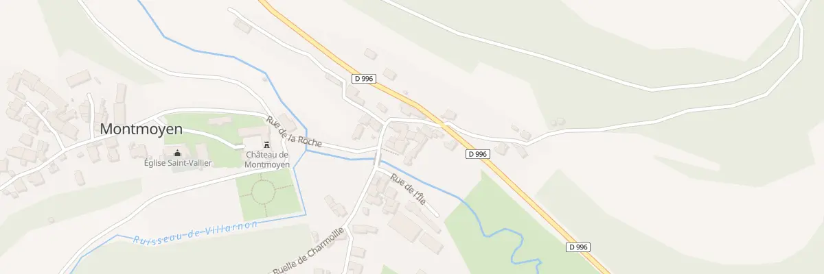Plan du 4 Rue de Chaluet à Montmoyen