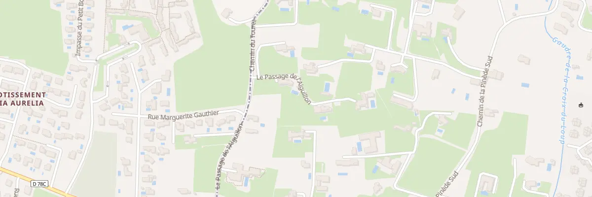 Plan du 5680 Le Pas de l’Aiguillon à Maussane-les-Alpilles