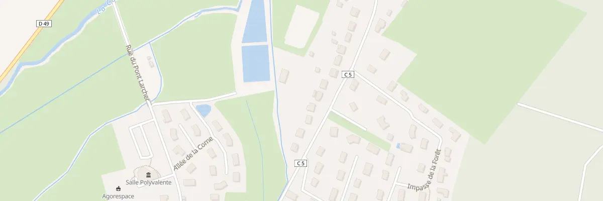 Plan du 9 Rue des Charmilles à La Charmée
