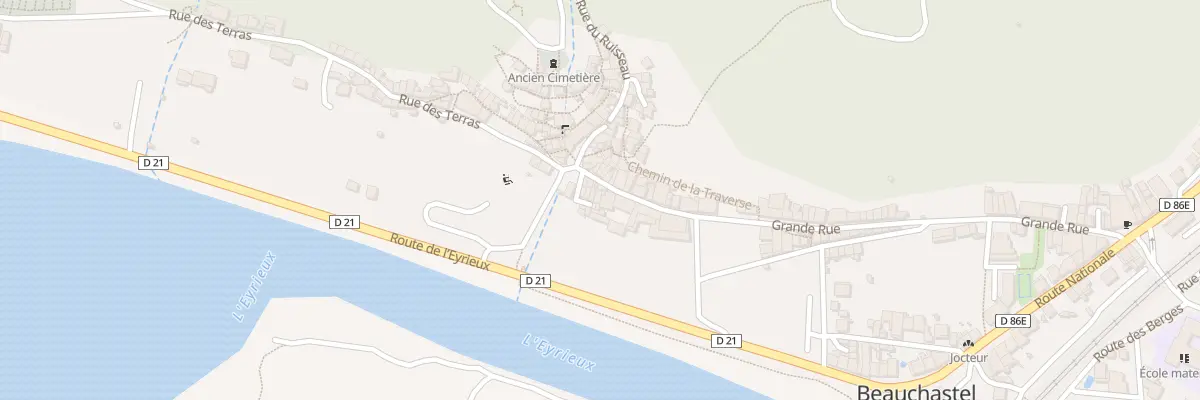 Plan du 48 Gr Grand Rue à Beauchastel