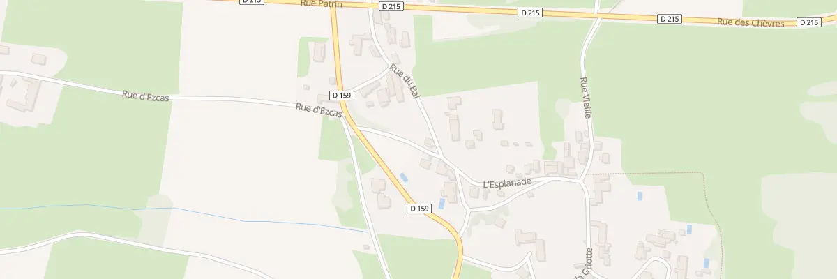 Plan du 2 Rue d’Ezcas à La Chapelle-sous-Brancion