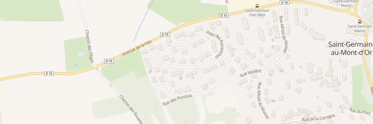 Plan du 27 All des Pervenches à Saint-Germain-au-Mont-d’Or