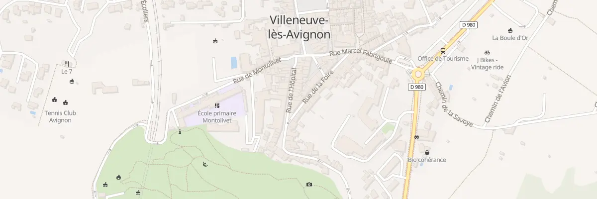Plan du 18 Rue de la Foire à Villeneuve-lès-Avignon