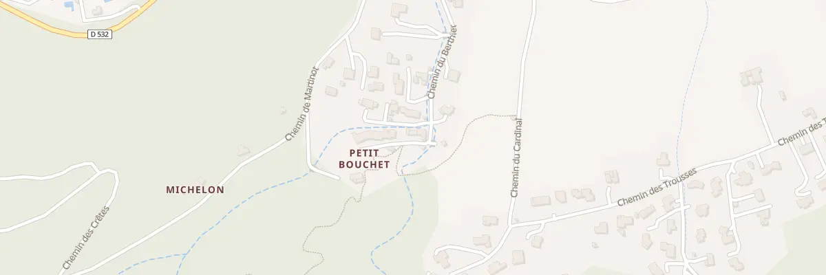 Plan du 390 Che de Berthier à Tournon-sur-Rhône