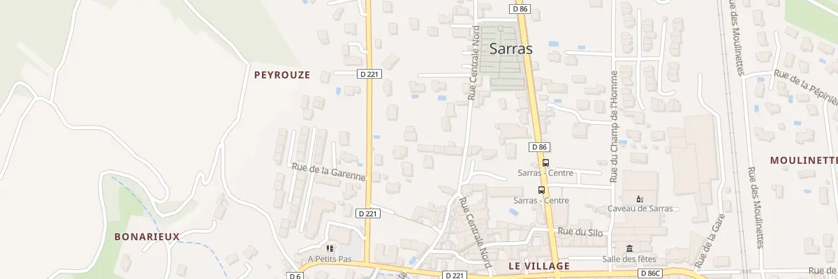 Plan du 23 Rue Centrale Nord à Sarras
