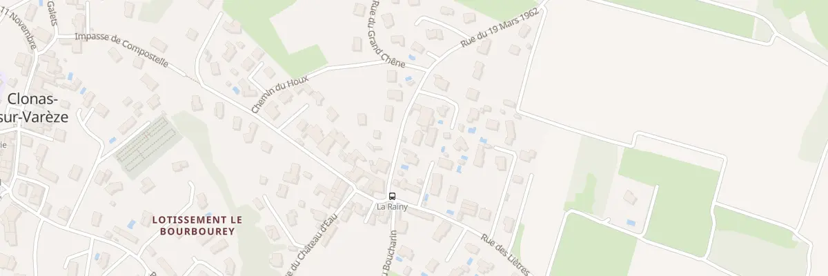 Plan du 2B Rue du 19 Mars 1962 à Clonas-sur-Varèze