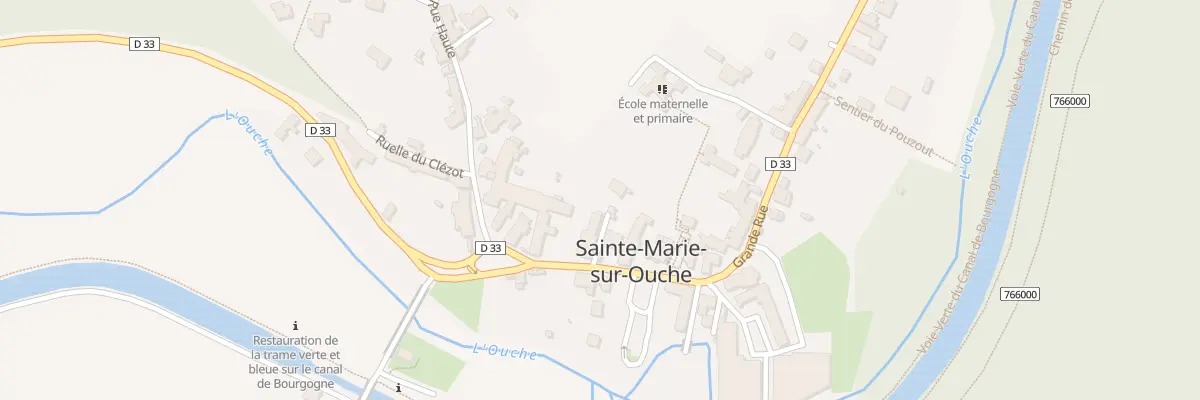 Plan du 35 All du Four à Pain à Sainte-Marie-sur-Ouche