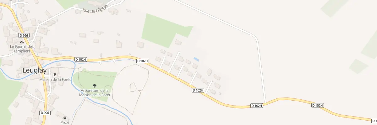 Plan du 29A Rue de Valverset à Leuglay