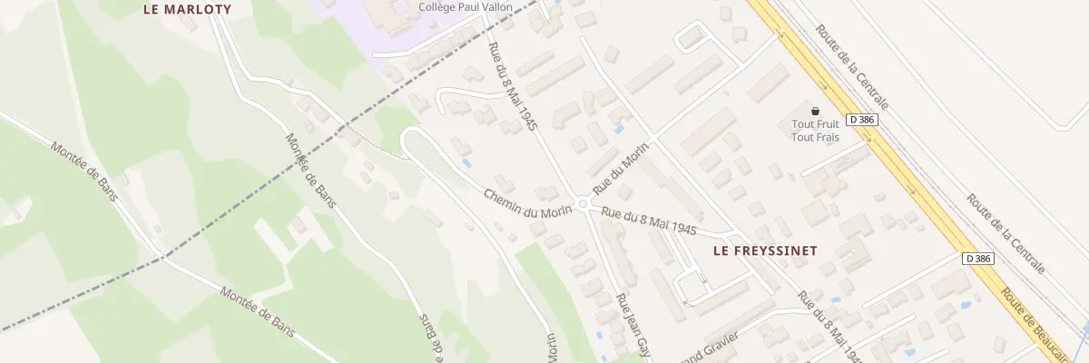 Plan du 150 Rue du 8 Mai à Loire-sur-Rhône
