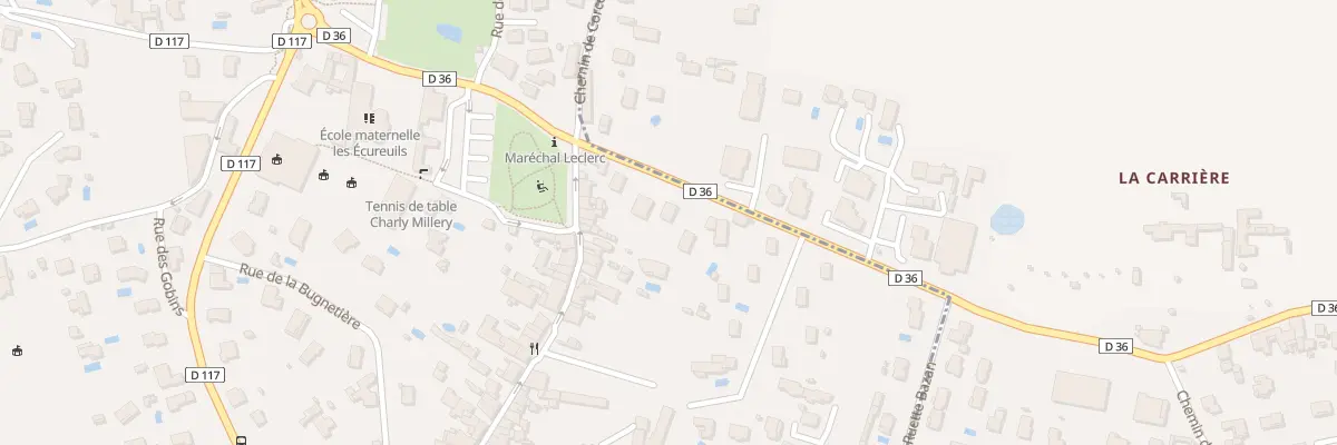 Plan du 389 Rue de la Fée des Eaux à Charly