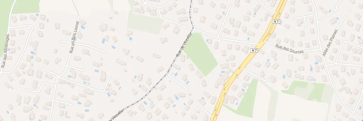 Plan du 59 Rue de Vireville au Péage-de-Roussillon