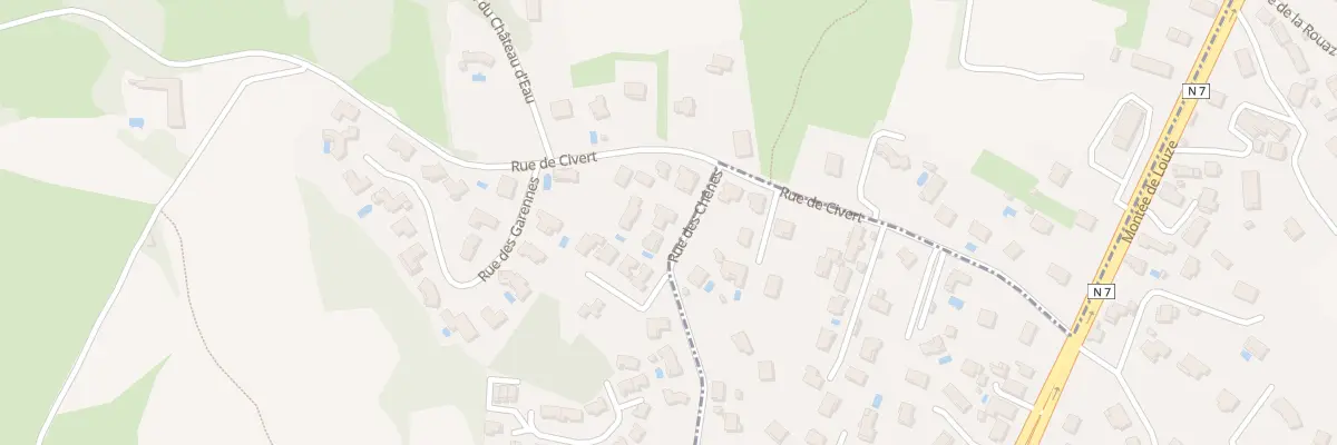 Plan du 14A Rue des Chênes à Saint-Maurice-l’Exil