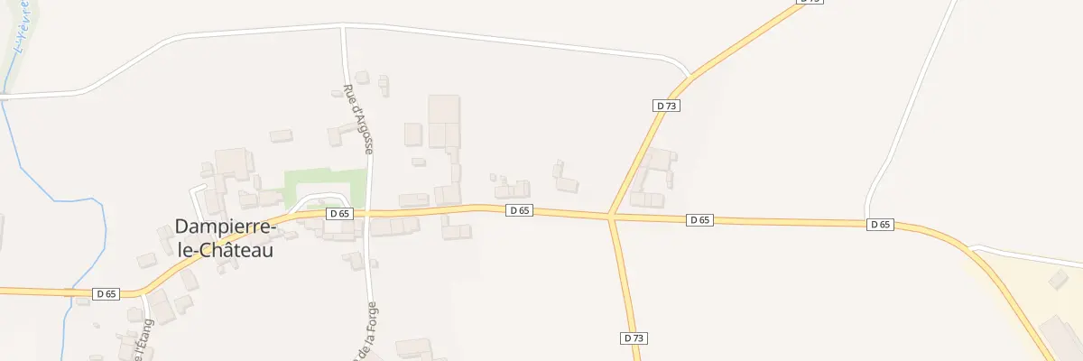 Plan du 20 Rue d’Astenois à Dampierre-le-Château