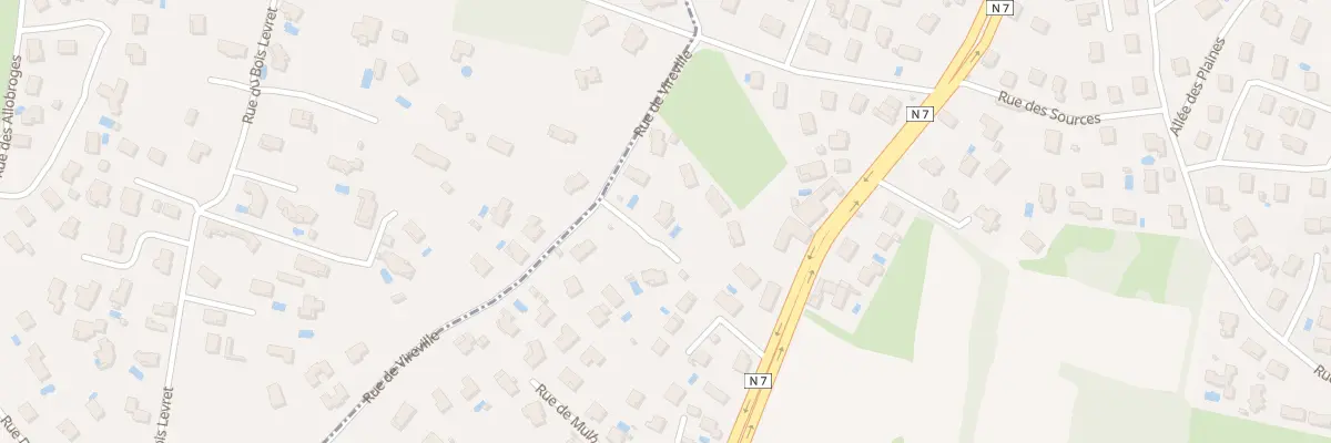 Plan du 53T Rue de Vireville au Péage-de-Roussillon