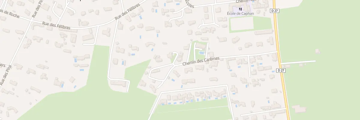 Plan du 5325 Rte de Craponne à Saint-Martin-de-Crau