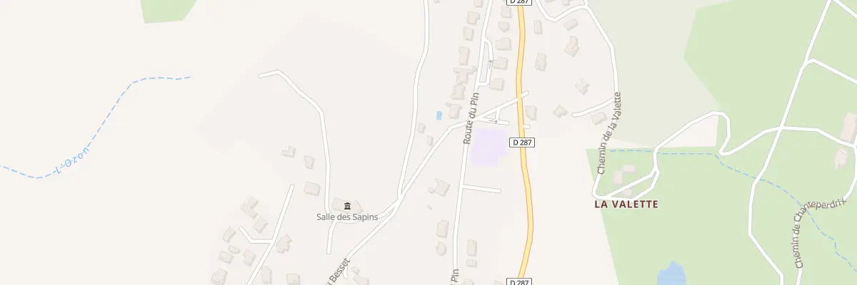 Plan du 60 Che du Besset à Saint-Romain-de-Lerps