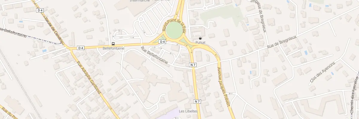 Plan du 7 Mte de Louze au Péage-de-Roussillon