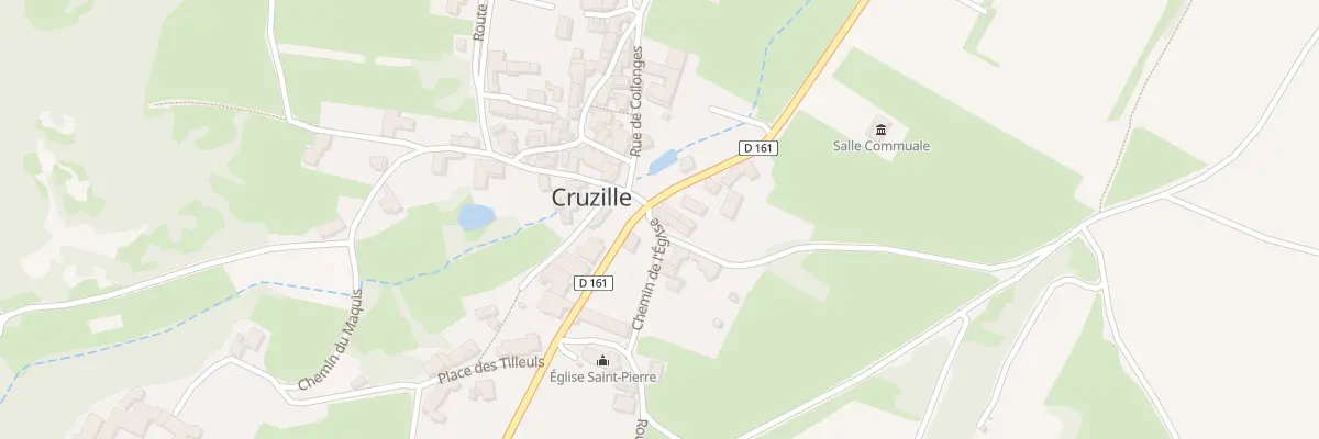Plan du 5085 Le Paquier à Cruzille